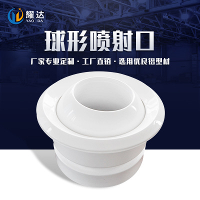 球形喷射口